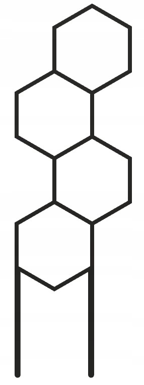 

Podpórka Kwiatów Roślin Drabinka Pergola Hex 37cm