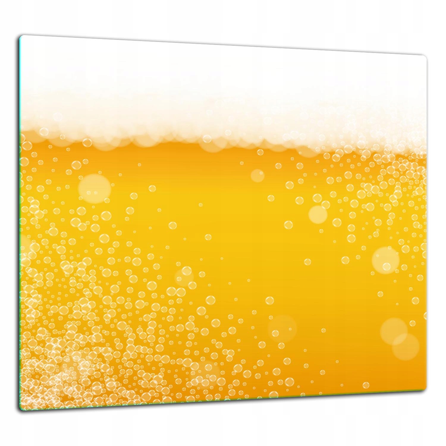 Skleněná Ochranná Deska Panel Lepidlo 65x60 Pivo