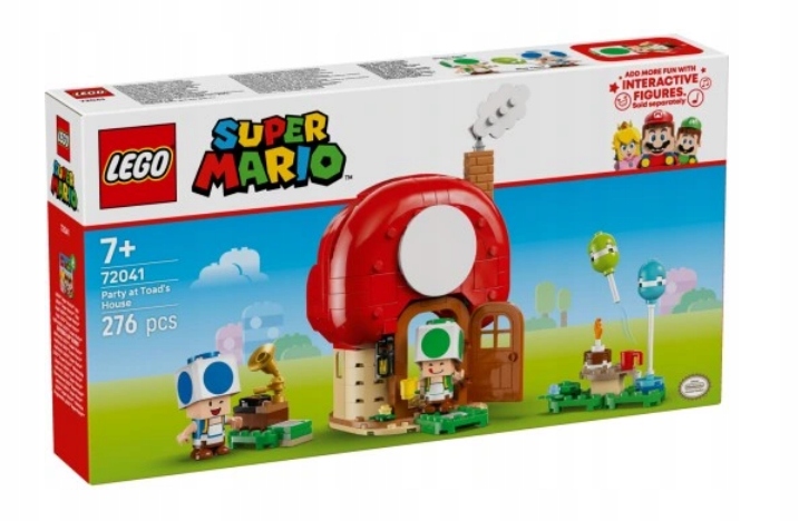 Lego 72041 Mario – Toad A Domácí Auto