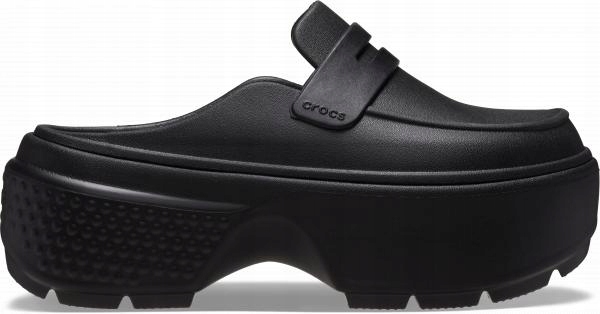Crocs Stomp Loafers 38.5 M6/W8 Černá/Černá
