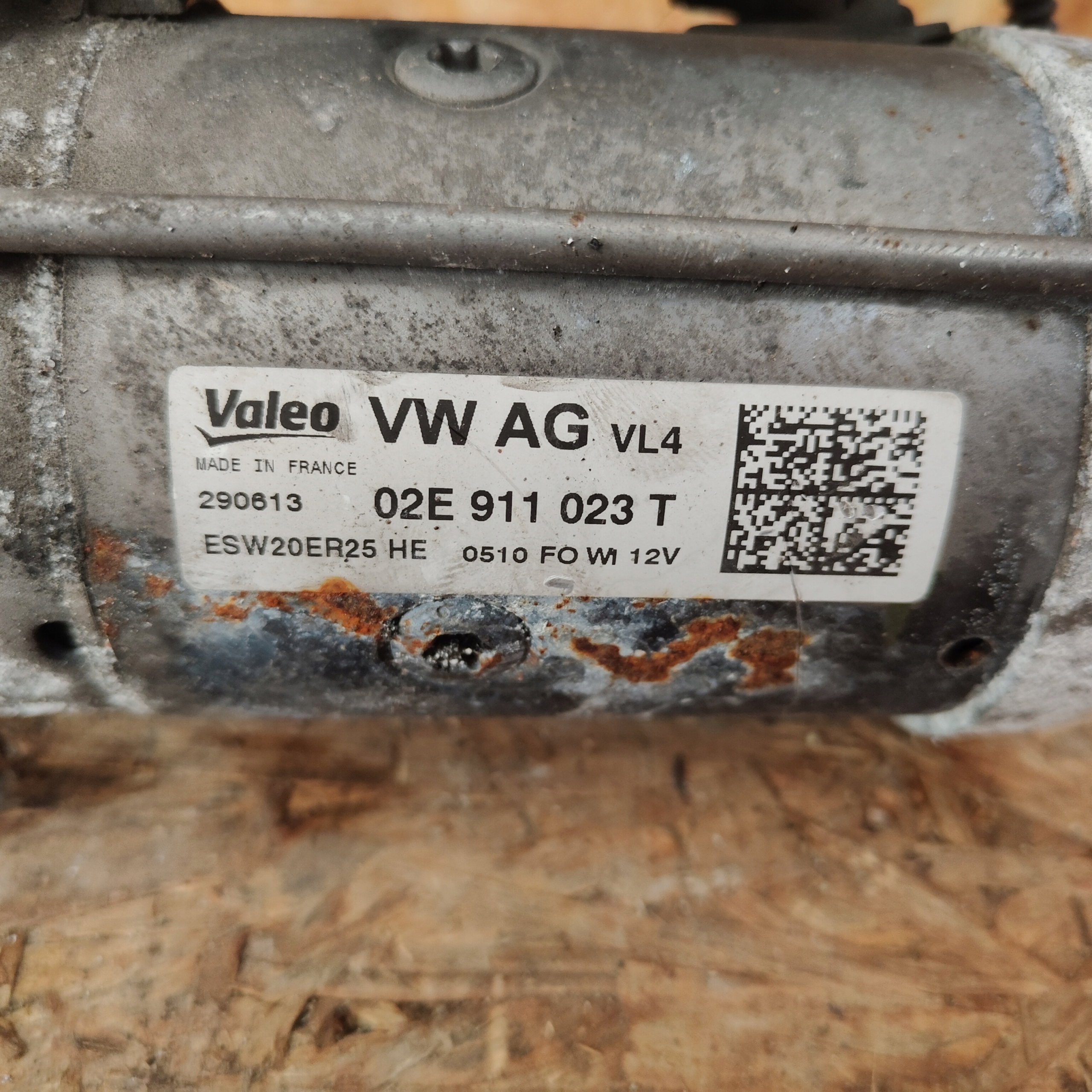 starter VW SKODA SEAT 02e911023T
