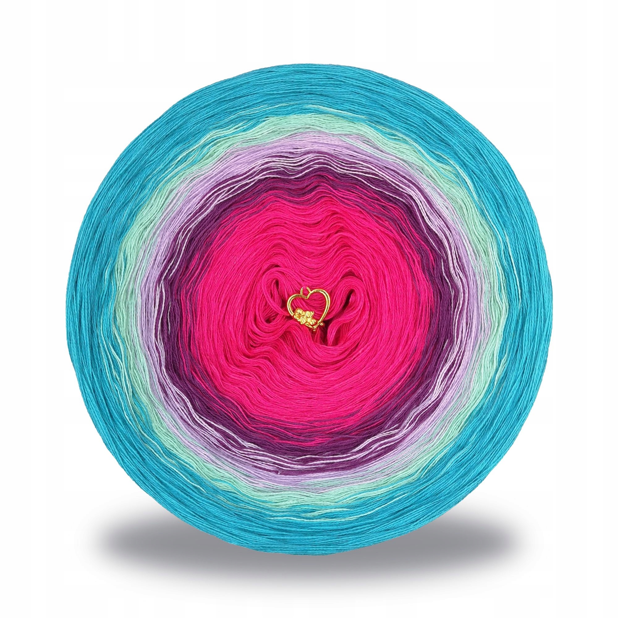 Příze bavlna akryl motůrek 4 nitě ombre PAZZURKI05