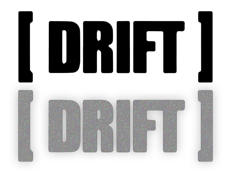 [DRIFT] - Naklejka na samochód na auto - ODBLASKOW