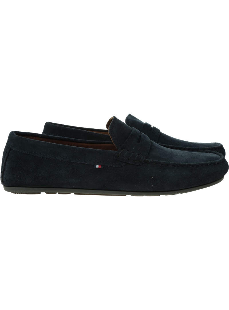 Mokasyny Męskie Tommy Hilfiger Casual Hilfiger Suede 43