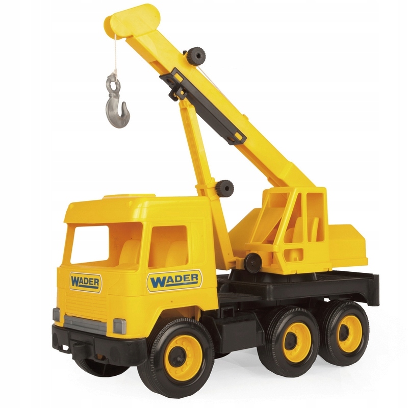 

Middle Truck Dźwig Podnośnik Żółty 43 CM Wader 321