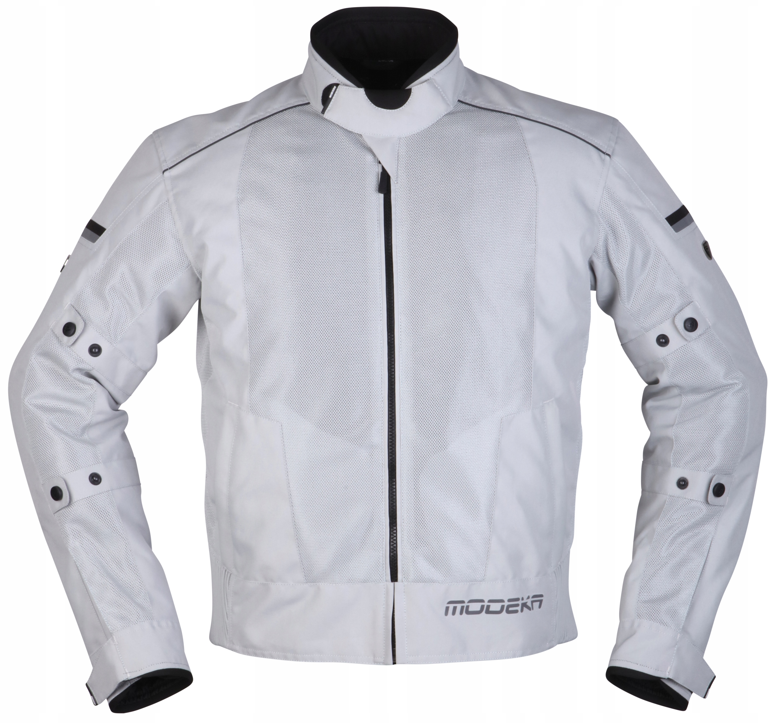 Modeka Veo Air Grey Pánska Textilná Motocyklová Bunda Šedá Letná