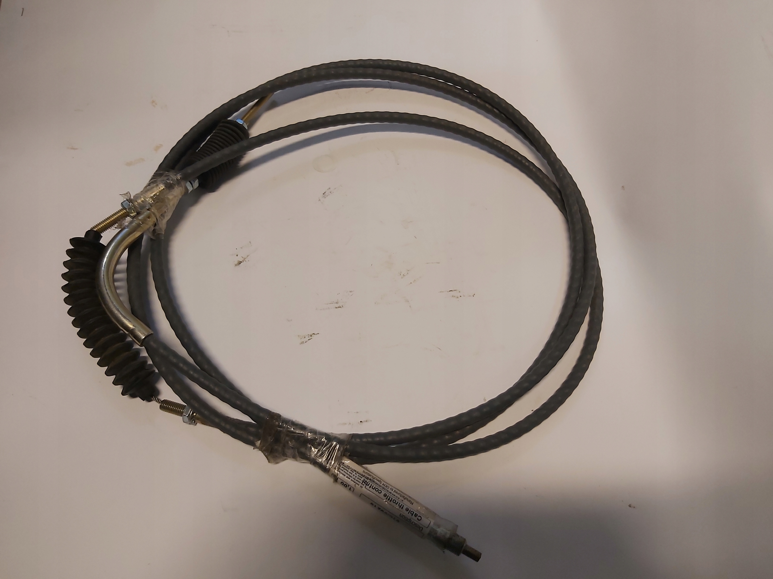 910/60216 - JCB 3CX 4CX 5CX РУЧНИЙ КАБЕЛЬ ГАЗУ ЛЮБЛІН
