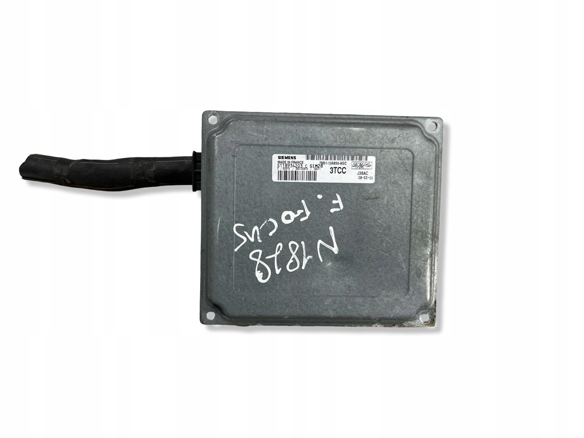 Centralina Motore Ford Focus 2 facelift 2008 7M51-12A650-AGC