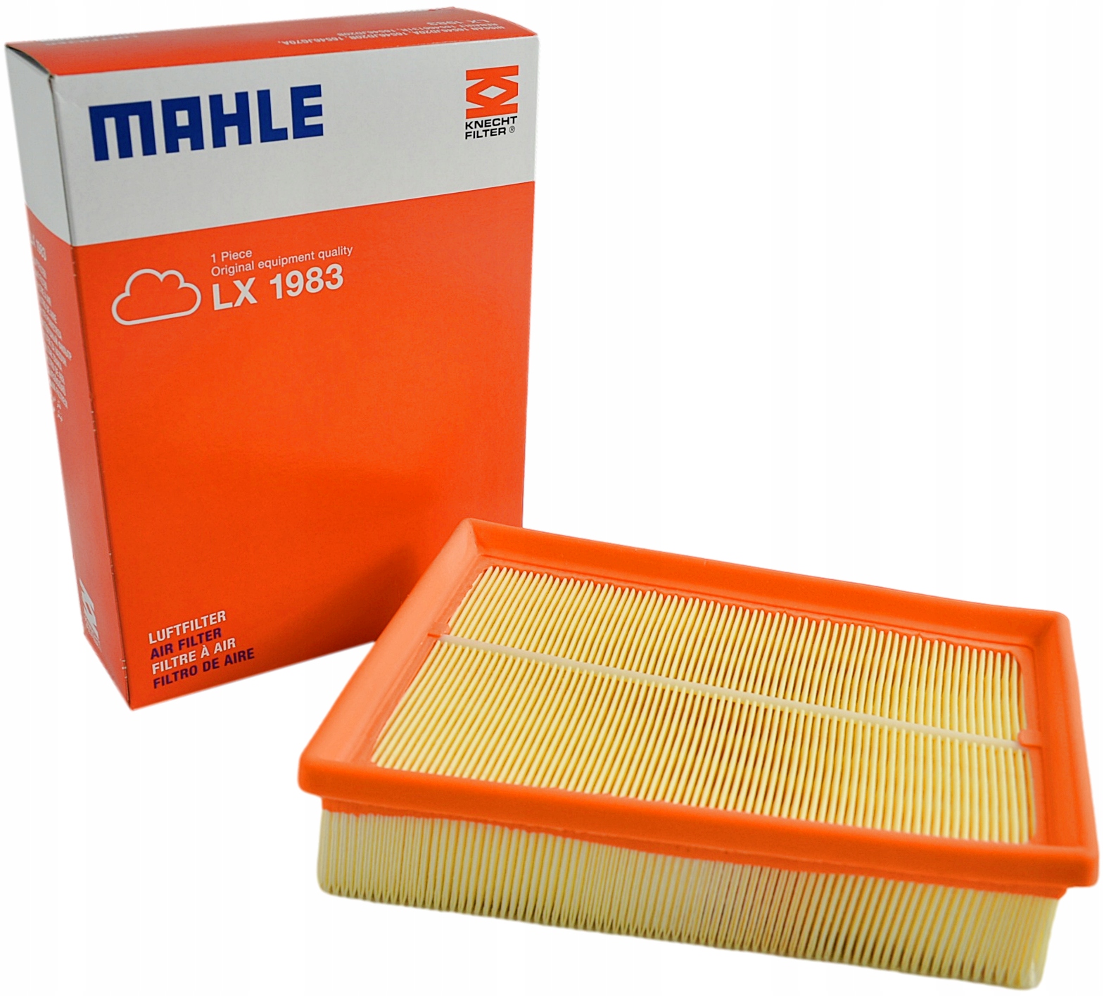 KNECHT FILTR POWIETRZA NISSAN QASHQAI X-TRAIL