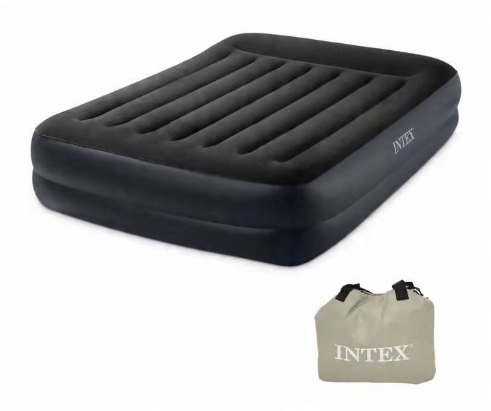 

Materac Dmuchany Łóżko z Pompką 230V Intex 64124