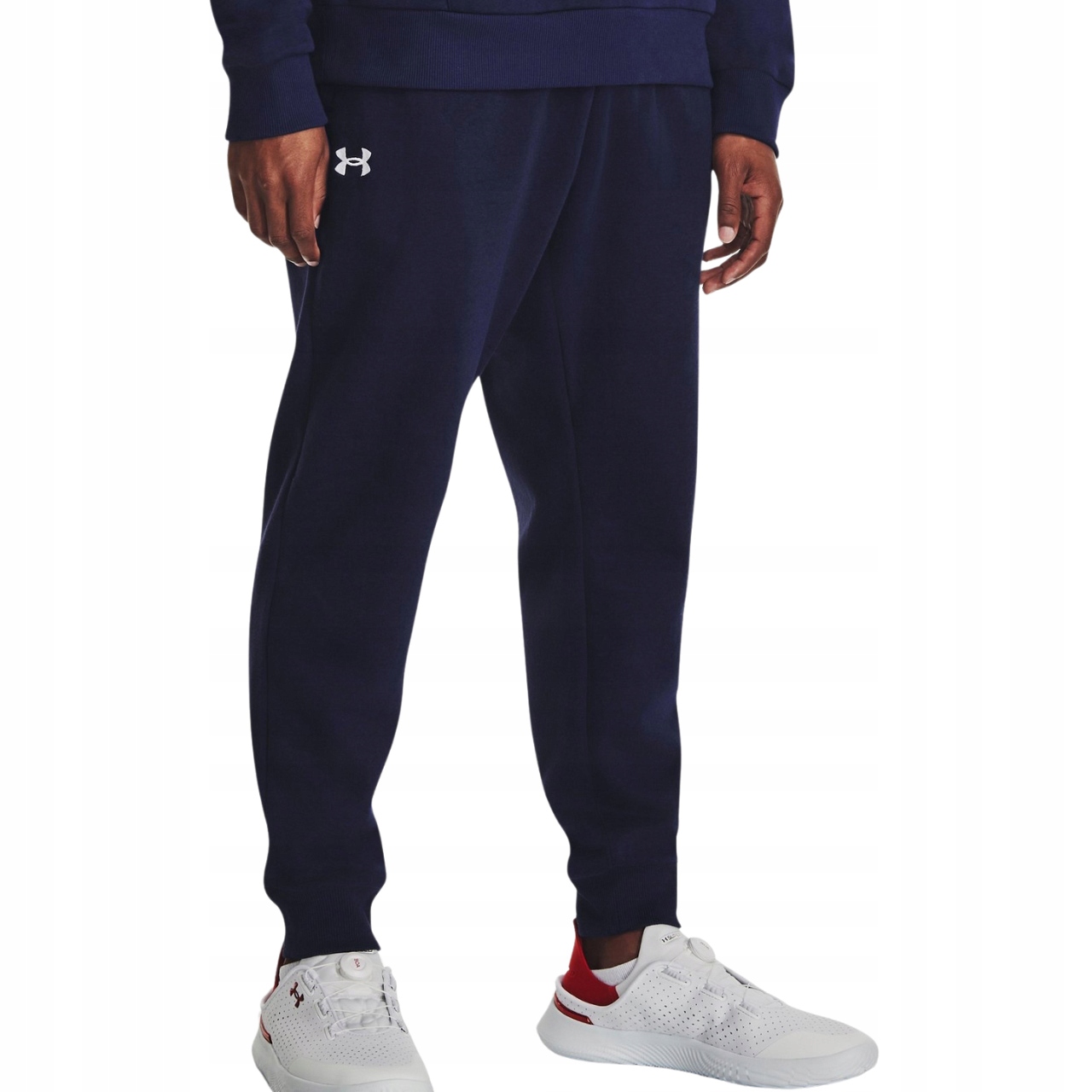 Pánské kalhoty Under Armour Rival Fleece Joggers tmavě modré S