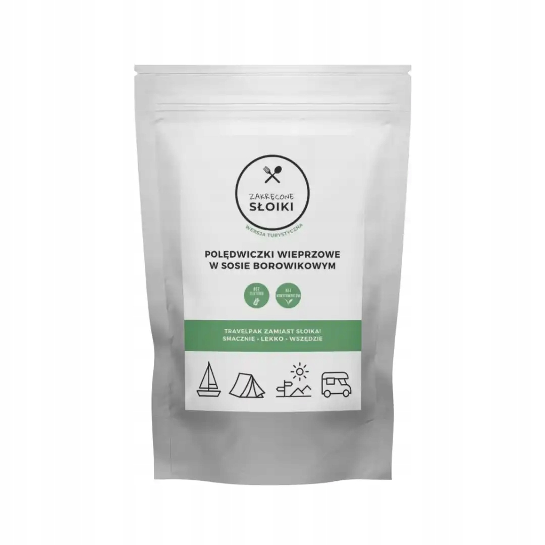 Levně Obědové jídlo Zatočené Sklenice Vepřová panenka v hříbkové omáčce