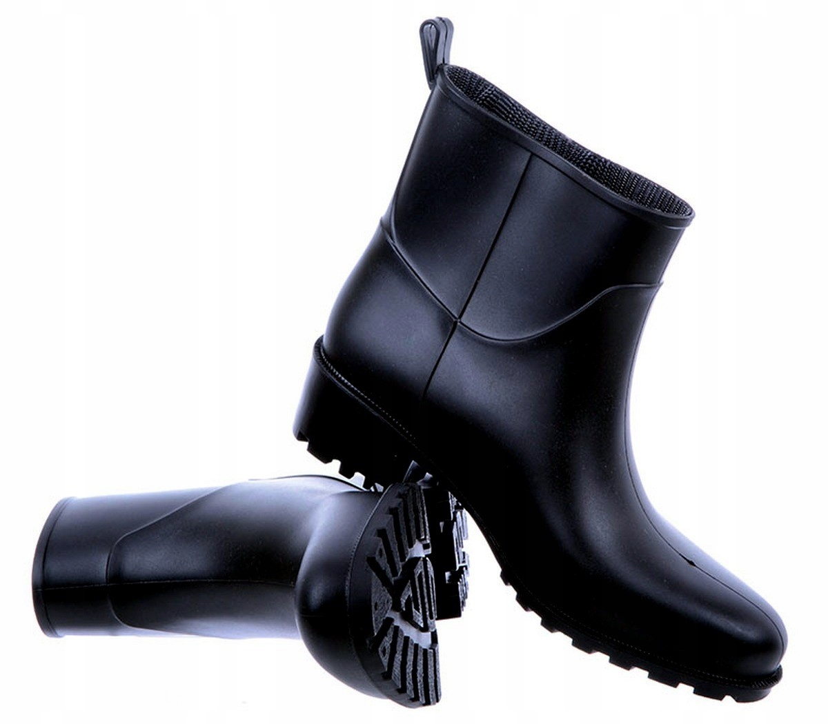 SOLIDNE I ZGRABNE BORDOWE KALOSZE NA OBCASIE r.40 Rozmiar 40