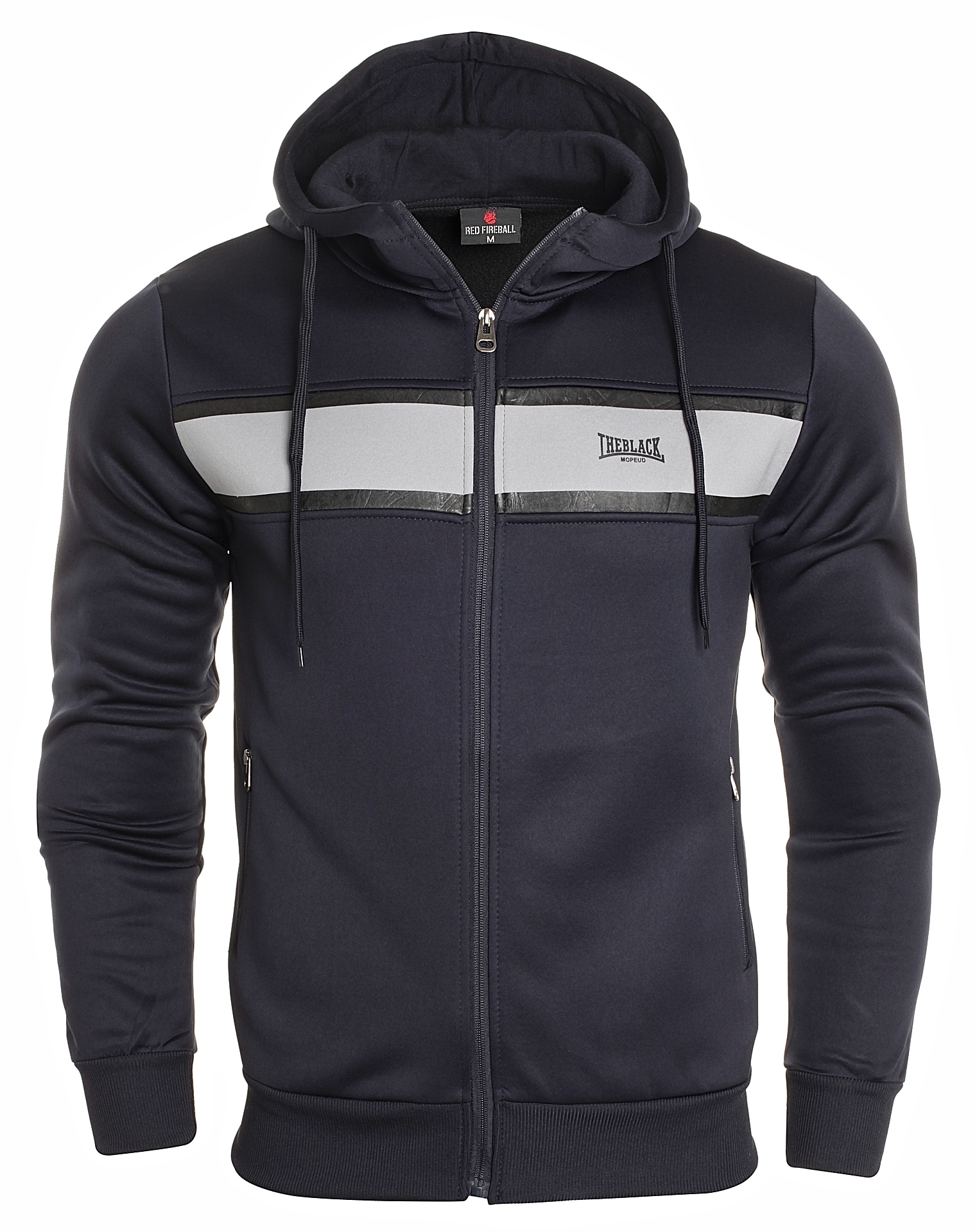

L - Bluza rozpinana Męska z kapturem G325