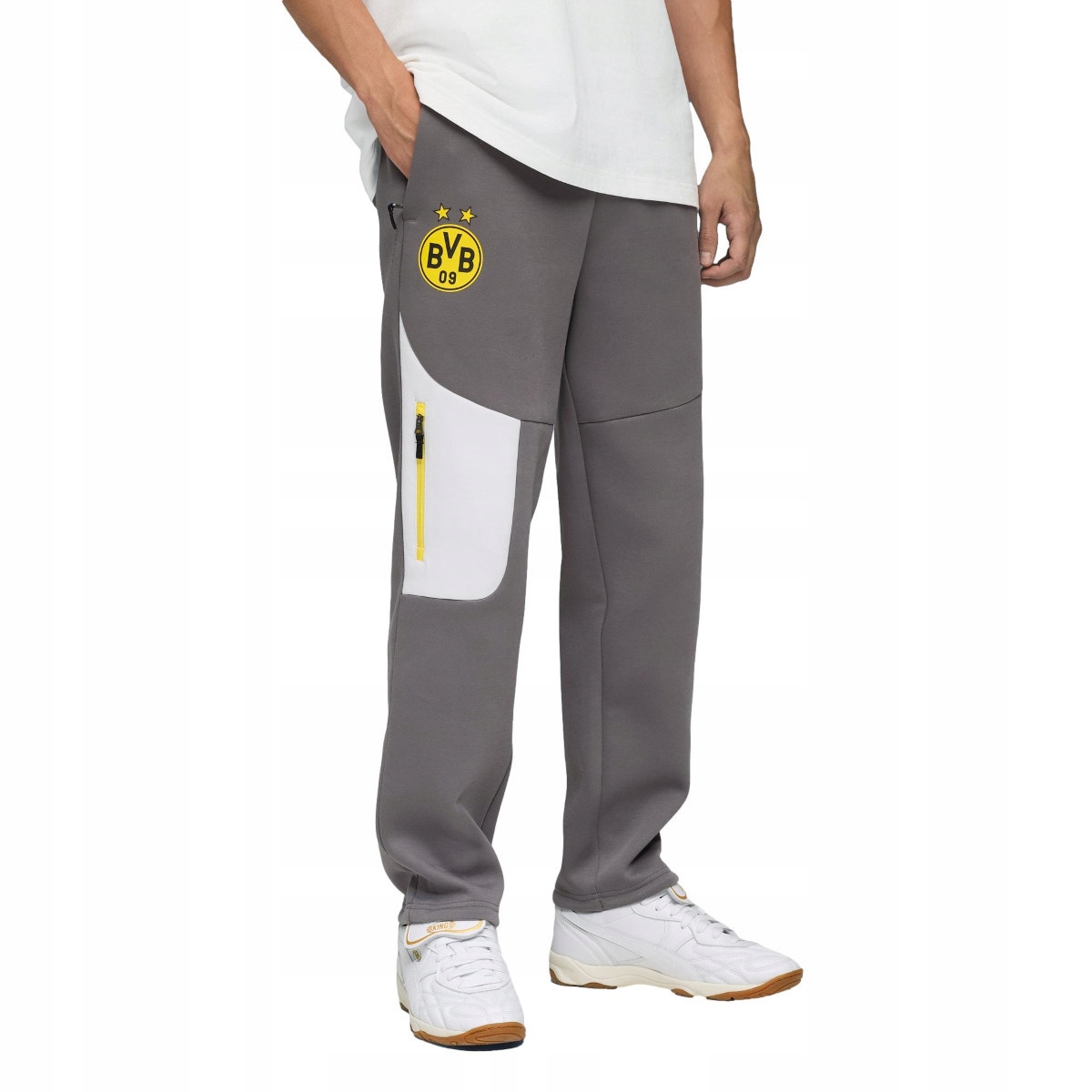 Pánské kalhoty Puma 78170021 Bvb Pumatech Šedé L