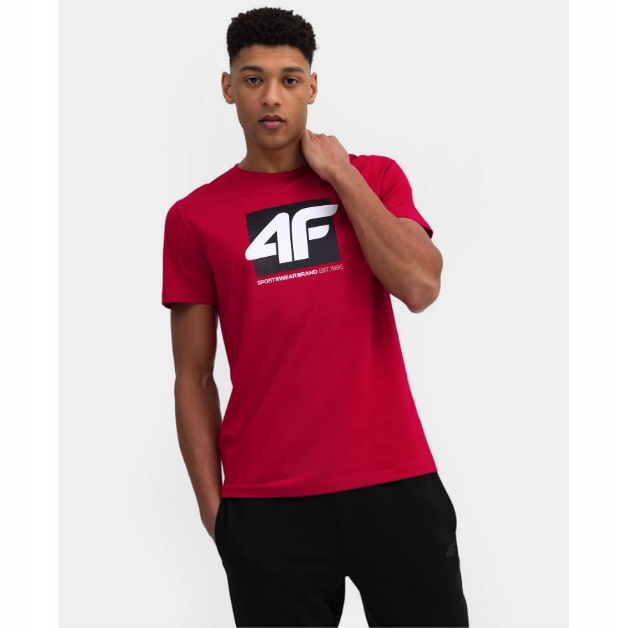KOSZULKA MĘSKA 4F T-SHIRT PODKOSZULEK BLUZKA SPORTOWA NA CO DZIEŃ Marka 4F
