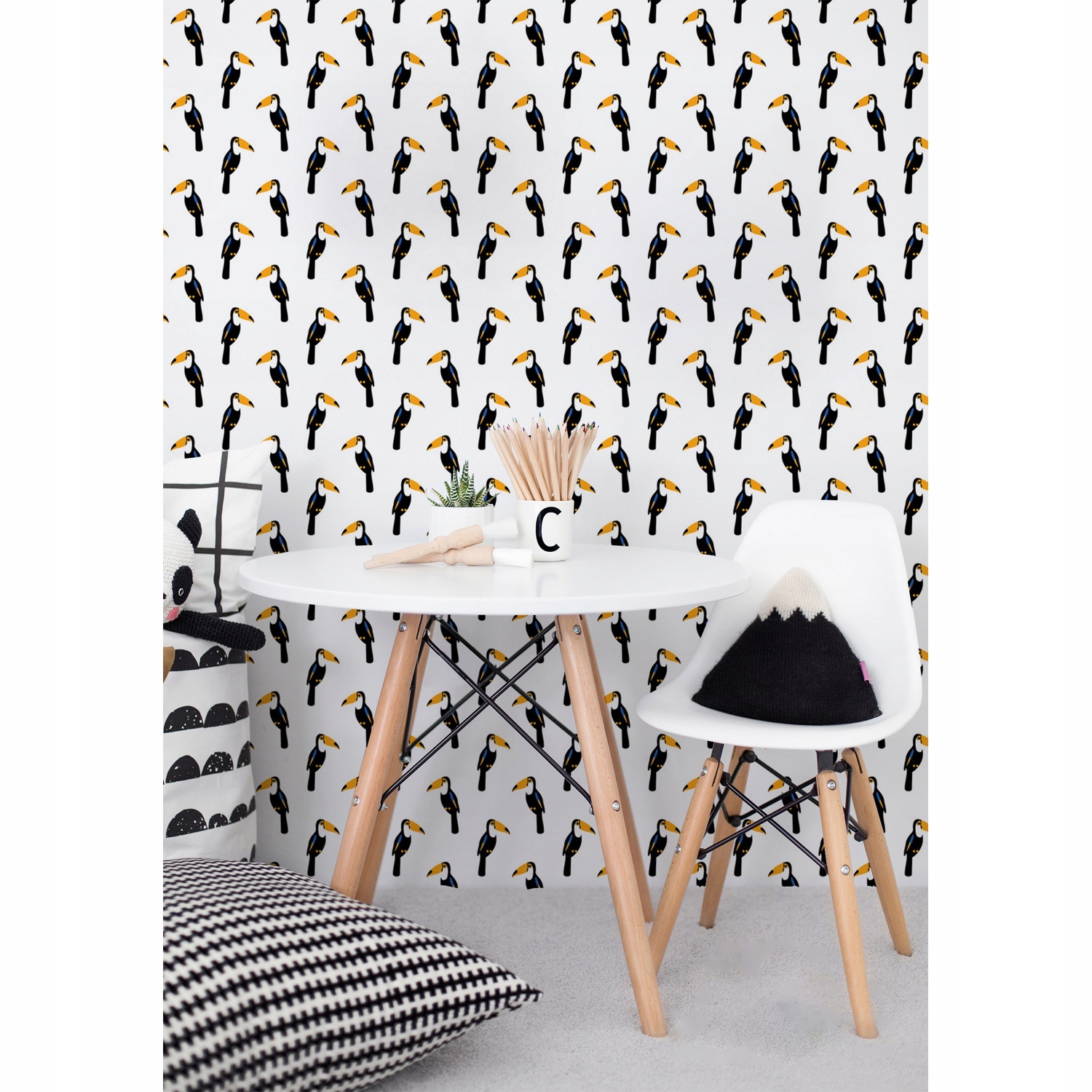 

Fototapeta flizelinowa Tukany 254x184 klej gratis