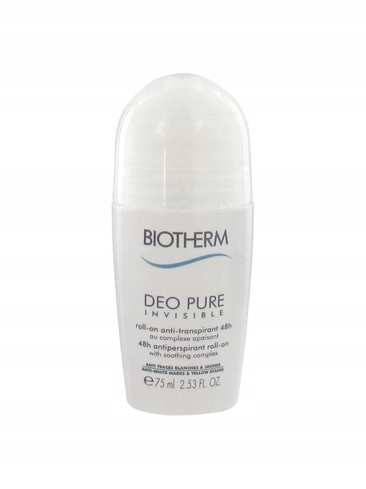 Biotherm Deo Pure Invisible 48h antiperspirant roll-on 75 ML