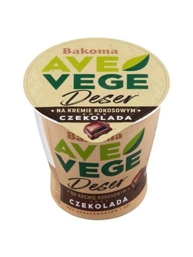 Levně 9x Dezert Ave Vege Čokoláda Bakoma 150 g