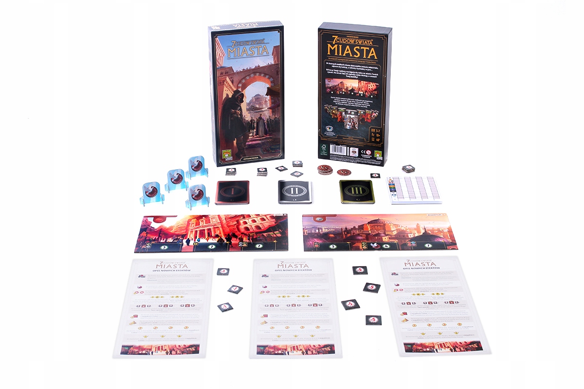 GRA 7 CUDÓW ŚWIATA MIASTA dodatek REBEL 2020 EAN (GTIN) 5902650615076