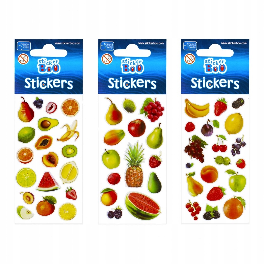 

Naklejki Owoce Sticker Boo