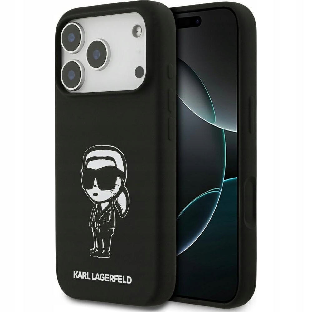 Pouzdro Karl Lagerfeld pro iPhone 17 Pro pro MagSafe, módní, silné, lehké pouzdro