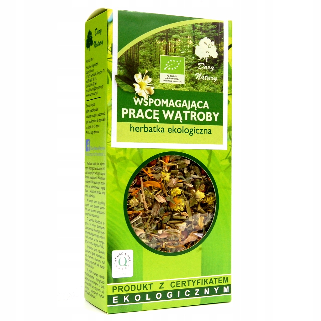 

Wspomagająca Pracę Wątroby Eko 50g herbata