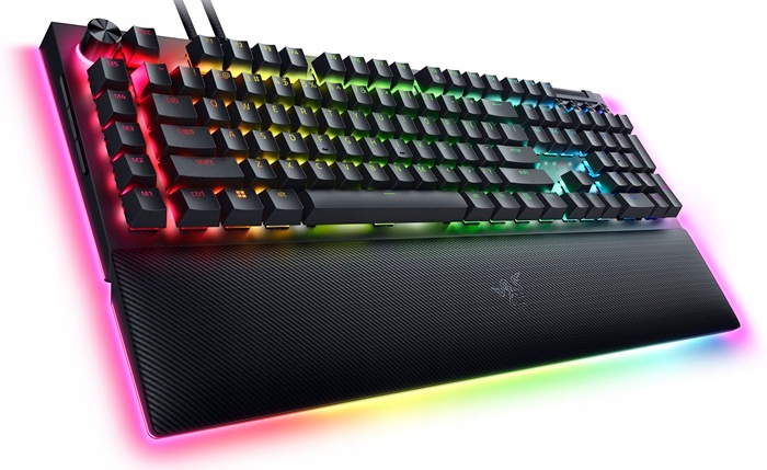 Klawiatura przewodowa Razer BlackWidow V4 Pro Green Switch