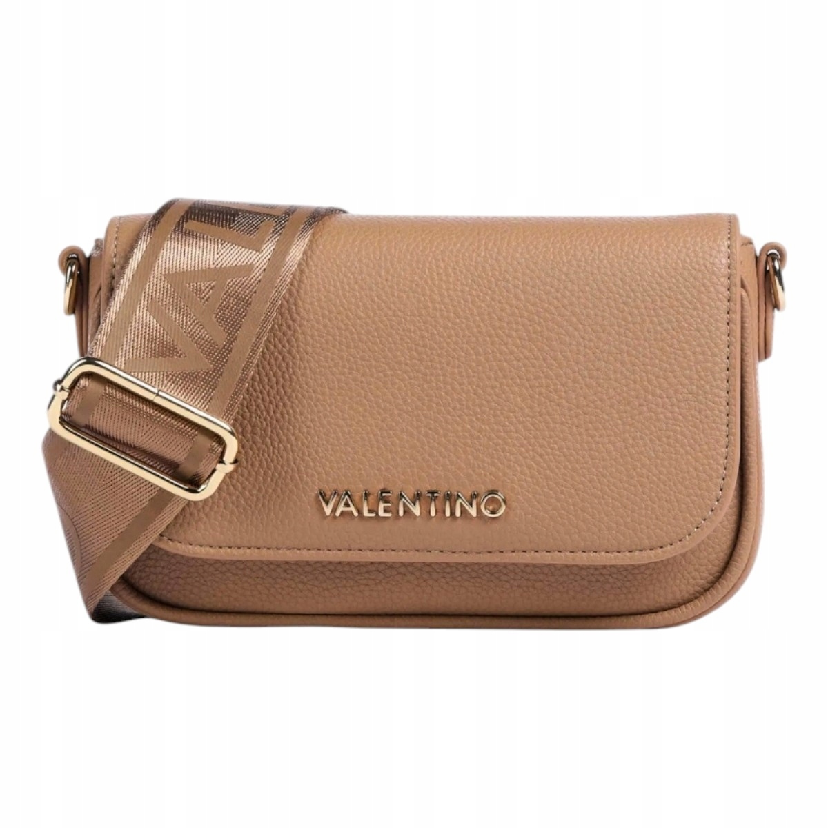 Valentino Dámská Kabelka Miramar Flap Bag Hnědá