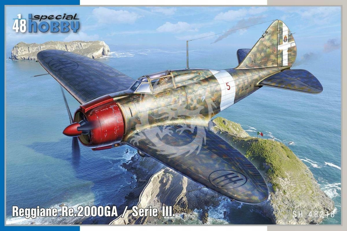 Reggiane Re.2000GA Serie III.Special Hobby SH48205 měřítko 1/48