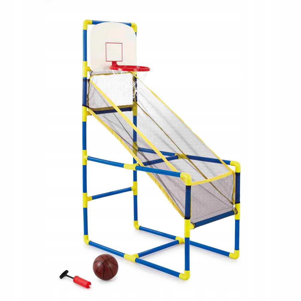 Basketbalový koš s konstrukcí na zachycení míče, výška 138 cm, stabilní