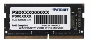 Patriot/ So-dimm DDR4/ 32GB/ 2666MHz/ CL19/ 1x32GB PSD432G26662S