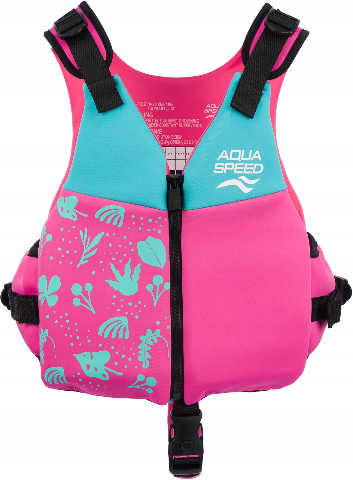 Aqua Speed Kamizelka Dziecięca Dla Dzieci Do Pływania Piankowa 15-19 Kg