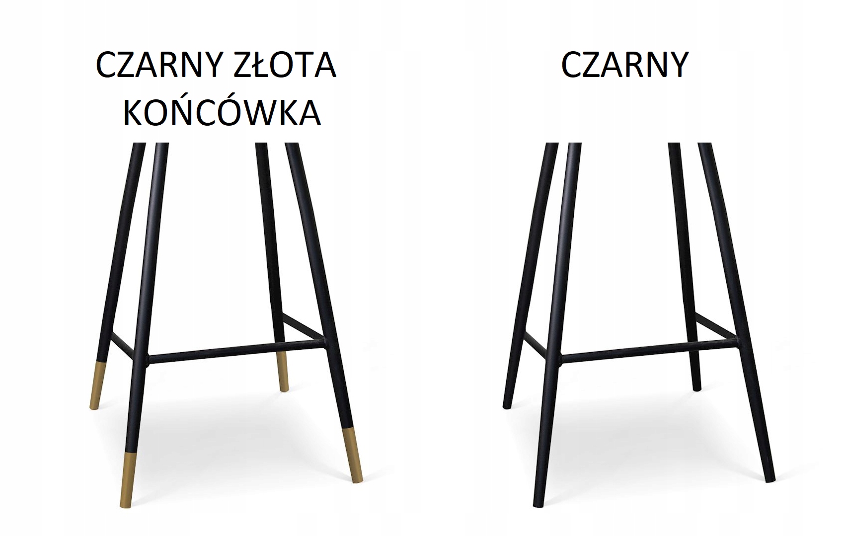 Hoker 70 krzesło Barowe GRANDA Zielone aksamit Marka inna