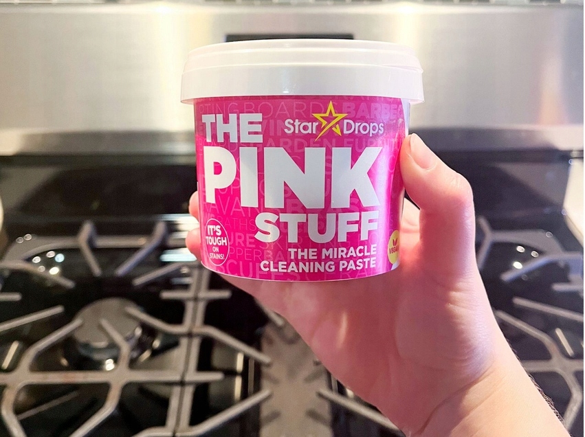 THE PINK STUFF PASTA CZYSZCZĄCA 850g + PIANKA DO CZYSZCZENIA ŁAZIENKI 850ML Postać pasta