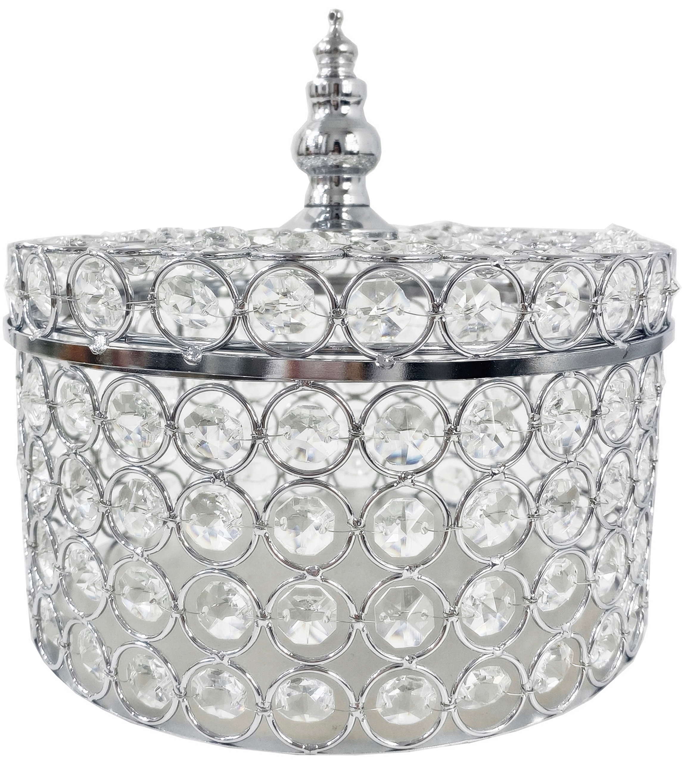 Bomboniera pudełko dekoracyjne pojemnik Glamour