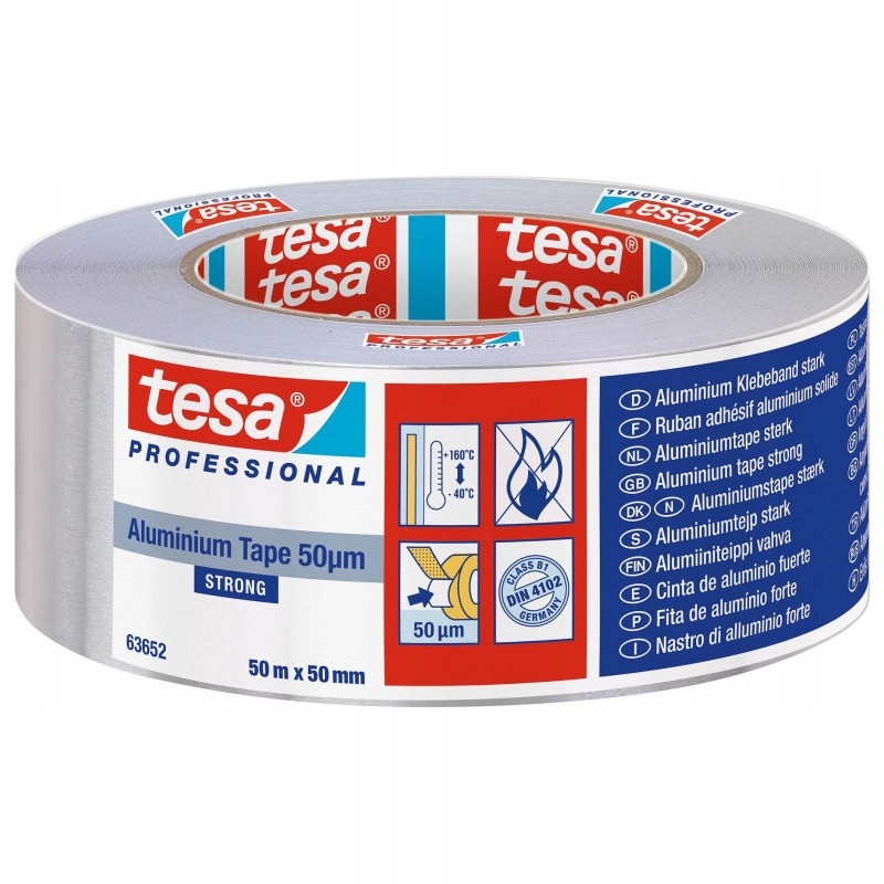 

Tesa 63652 Samoprzylepna Taśma Aluminiowa 50mm/50m