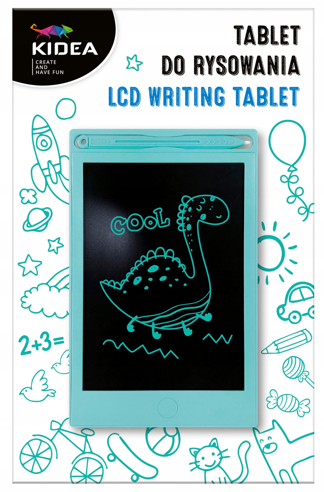 

Tablet Do Rysowania LCD Znikopis KIDEA-9605
