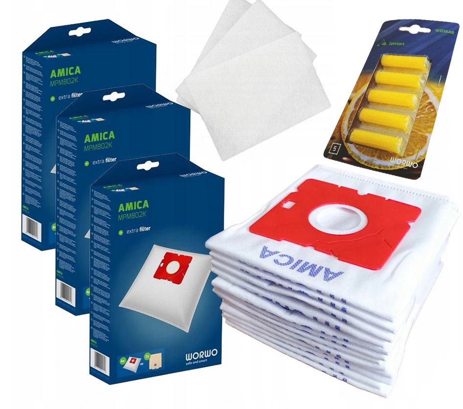 

12x Worki Do Odkurzacza Amica Aw 3011 Zapach