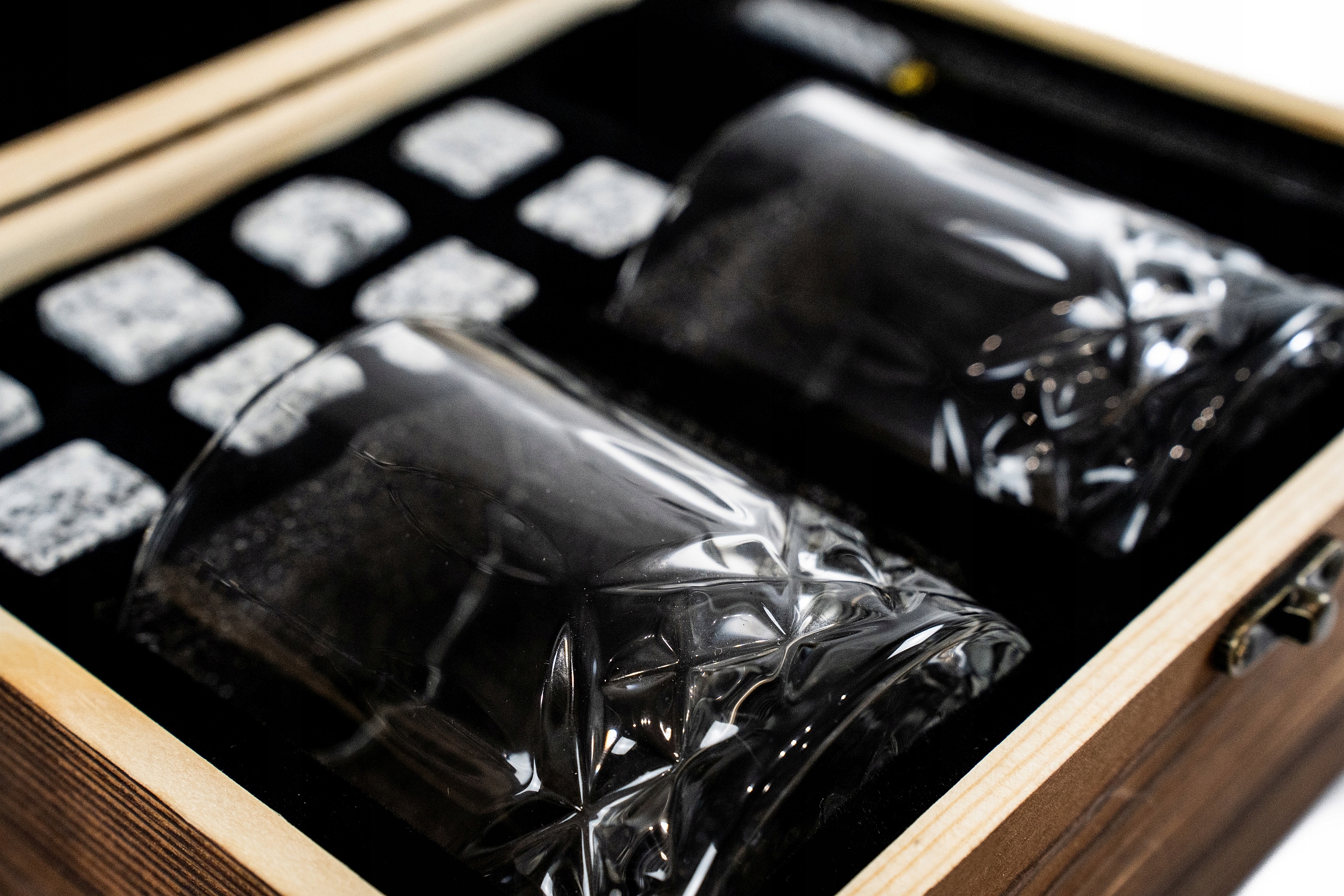 ZESTAW upominkowy do WHISKY szklanki na prezent ŚWIĘTA kostki lodu Producent inna