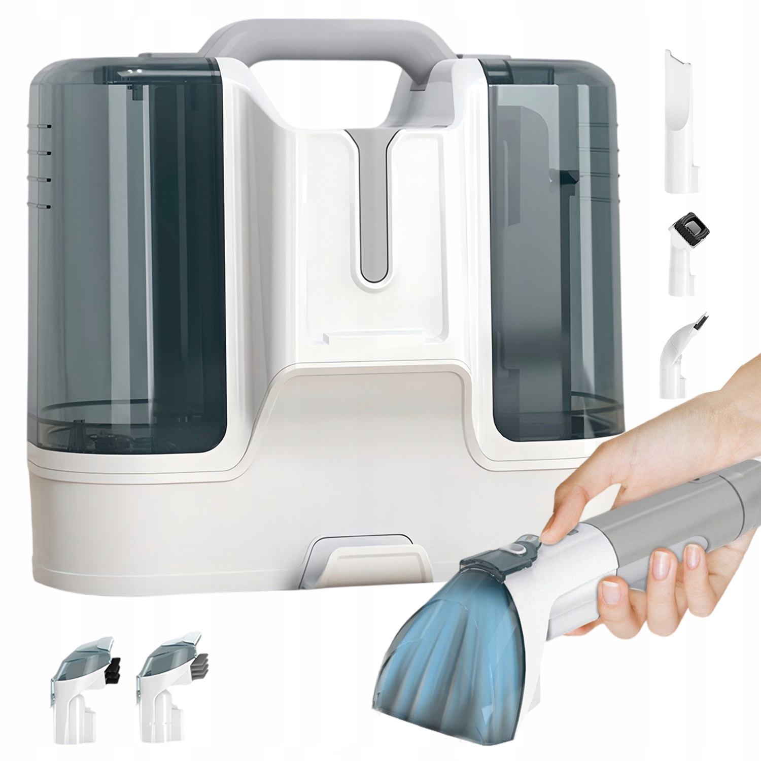 Odkurzacz Piorący Do Czyszczenia Na Mokro I Sucho Do Szorowania Dywanów