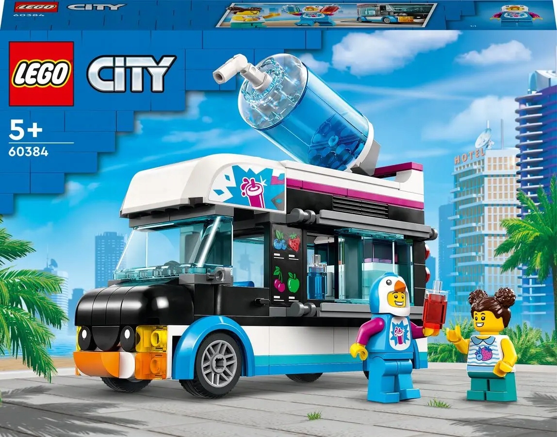 LEGO City Pingwinia Furgonetka ze Slushem 60384 Numer produktu 60384