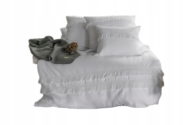 Komplet Obliečok 160x200 Bavlnený Satén Biela S