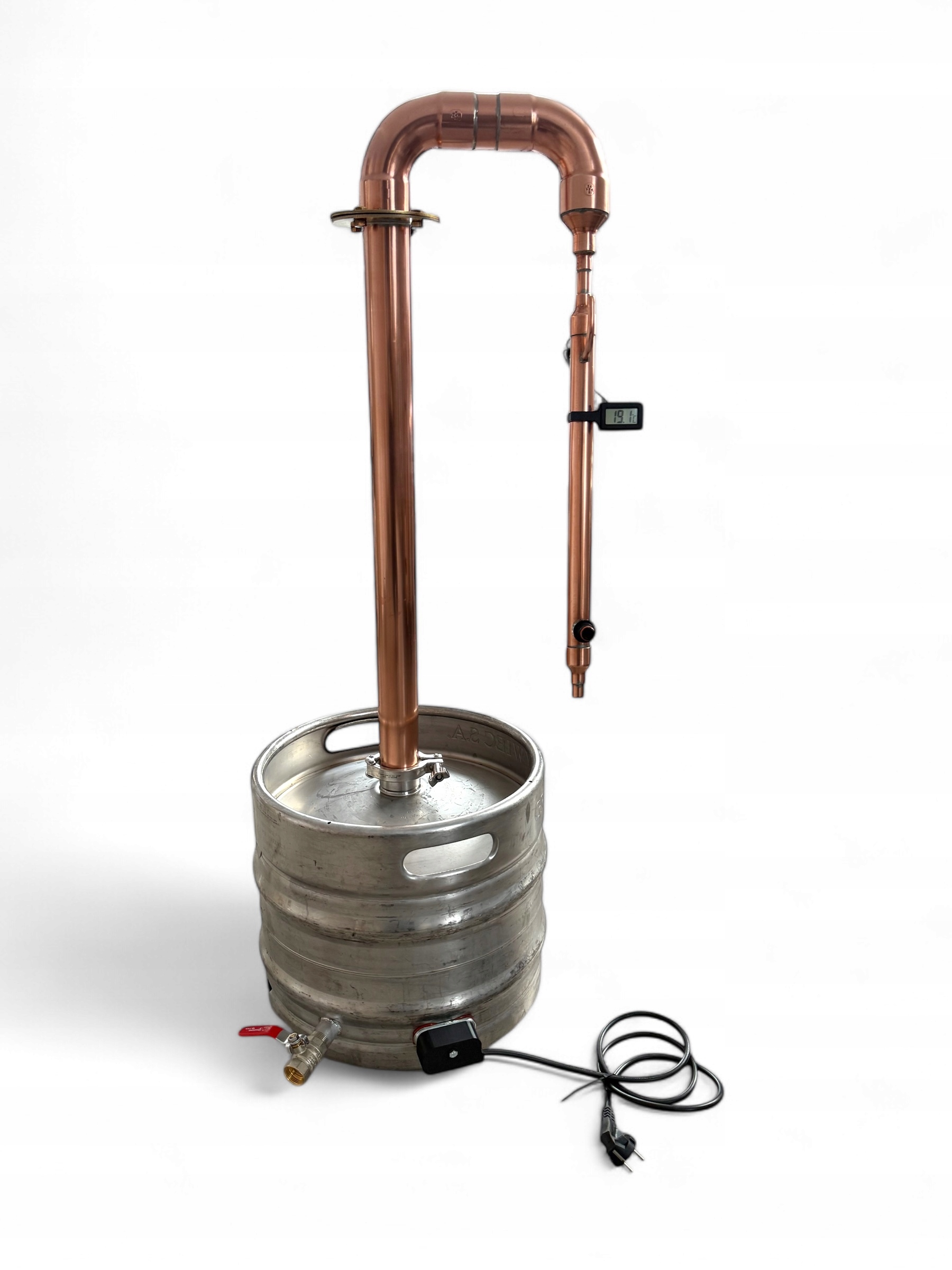 Destylator МЕДНЫЙ Potstill НЕ ХОЛОДНЫЕ ПАЛЬЦЫ