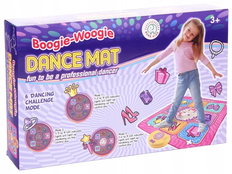 MATA DO TAŃCZENIA MUZYCZNA GRA ZRĘCZNOŚCIOWA 6 TRYBÓW Certyfikaty, opinie, atesty CE