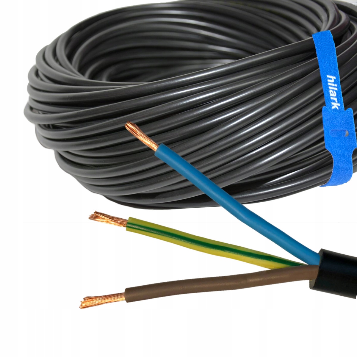 Kábel polvinit H03VV-F Omy 3x1,5 75 m