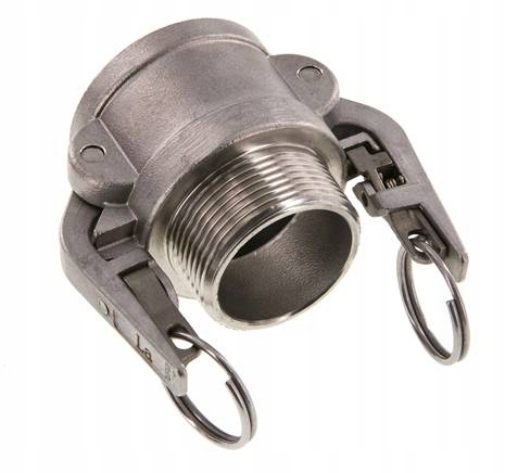 Bezpečnostní konektor Camlock typ B, R 1 1/2" nerezová ocel