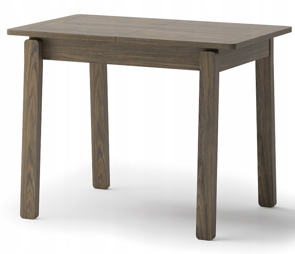 Rozkládací stůl Plot 104-224x60 cm, tmavý dub