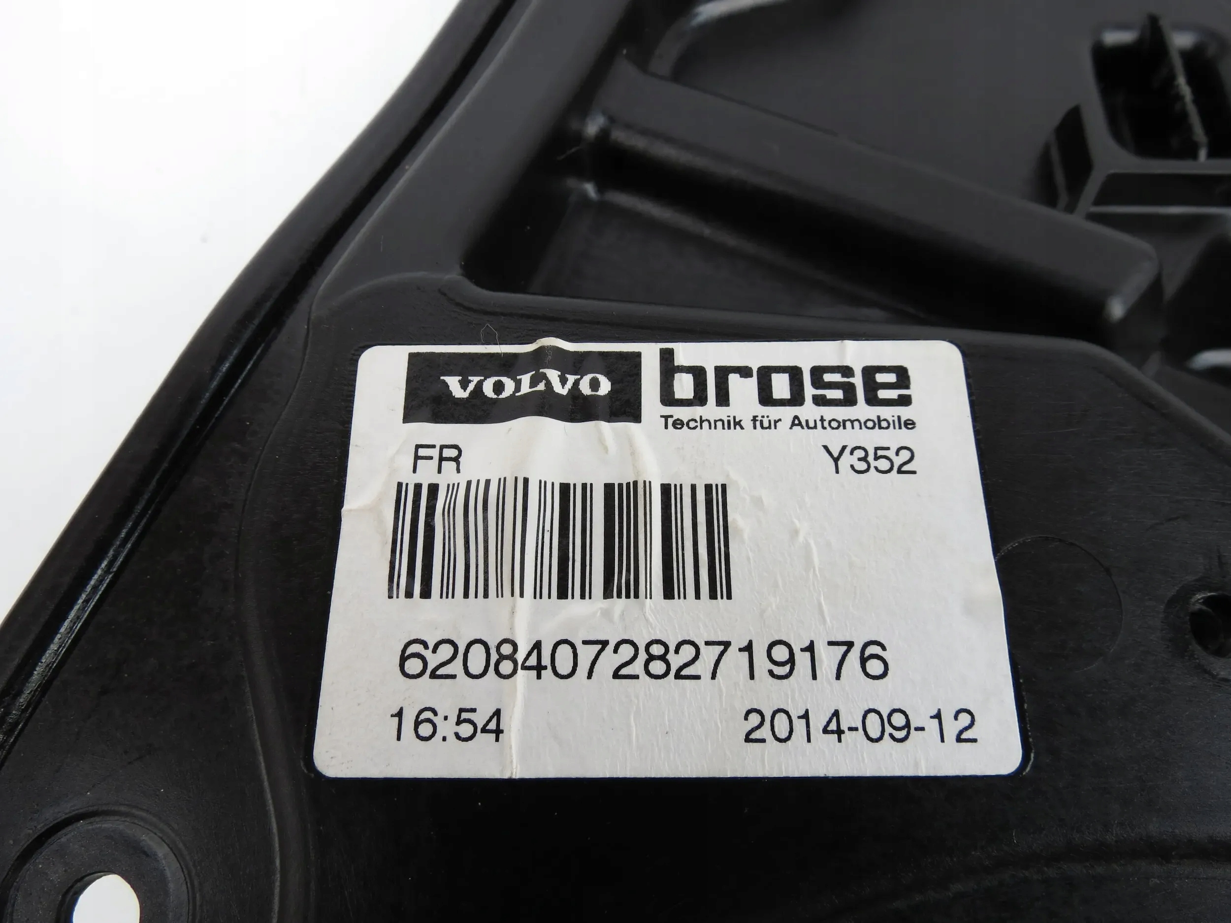 window regulator mechanism right front front VOLVO S60 II V60 and 10-18