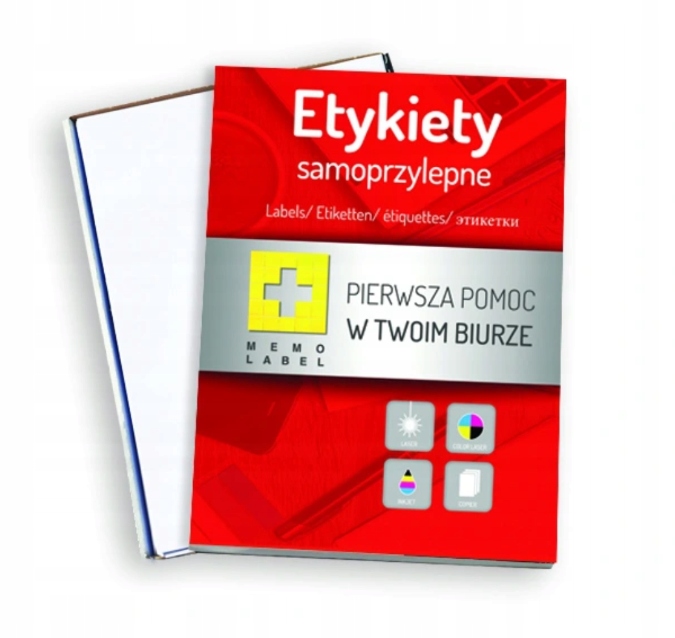 

Etykiety samoprzylepne A4 100 arkuszy 105 x 148mm
